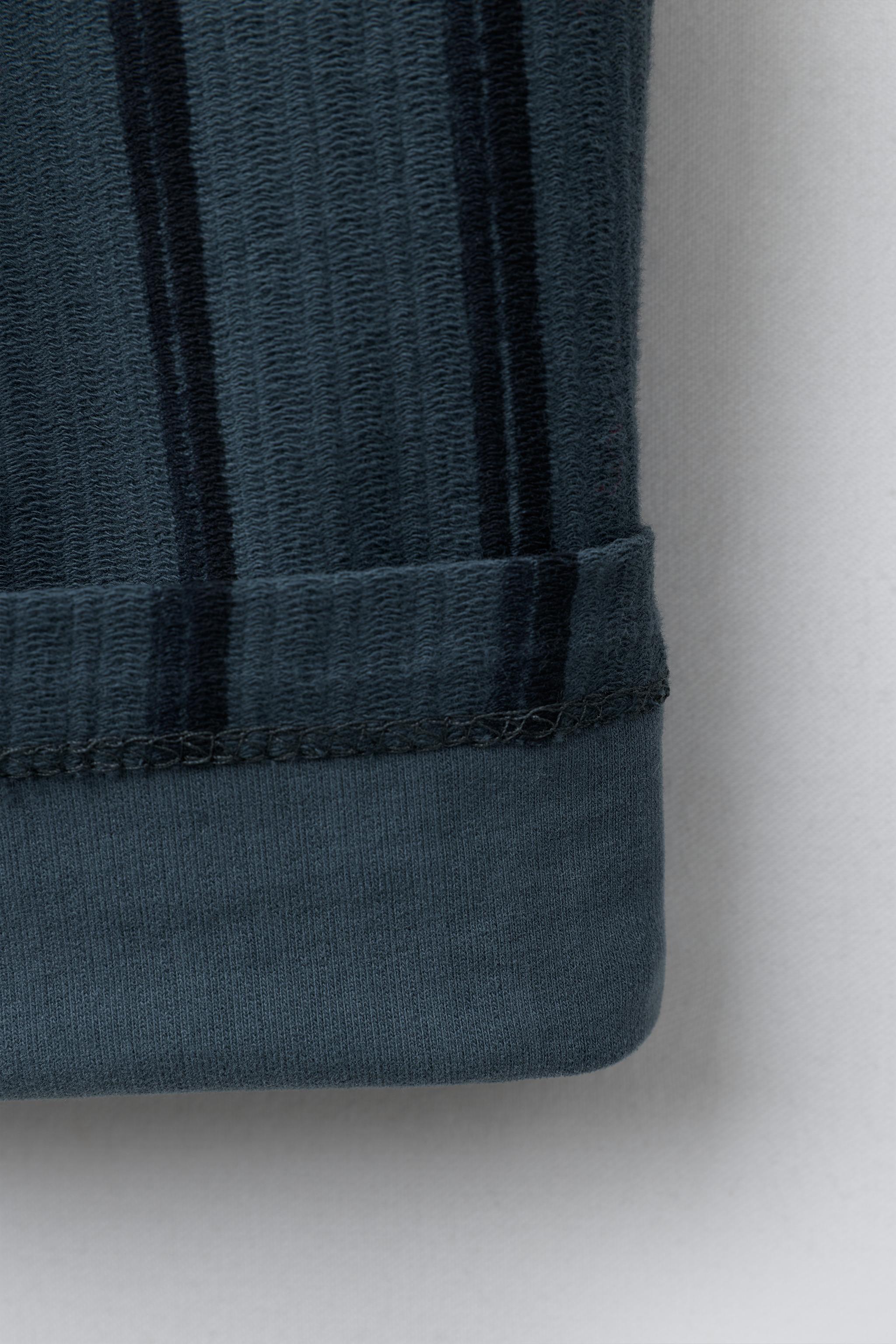 PANTALON DROIT À RAYURES